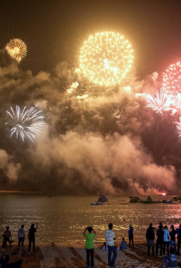 ليلة 31 ديسمبر  فعاليات حتى الصباح في ذا بيتش دبي