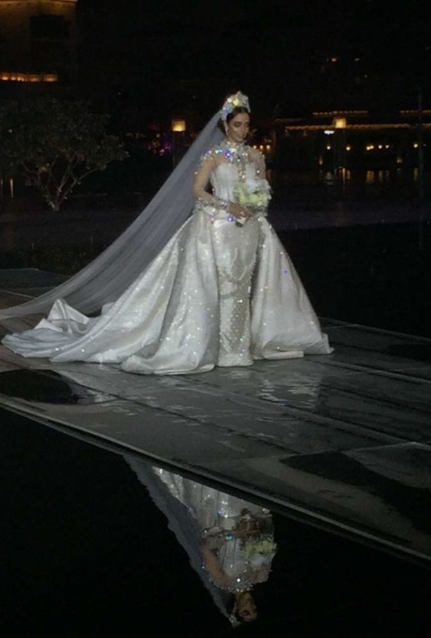 فستان زفاف بلقيس فتحي