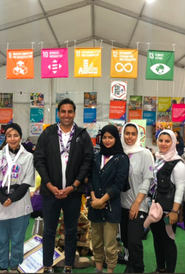 سعوديات يشاركن في المخيم الكشفي العالمي 2019 بالولايات المتحدة