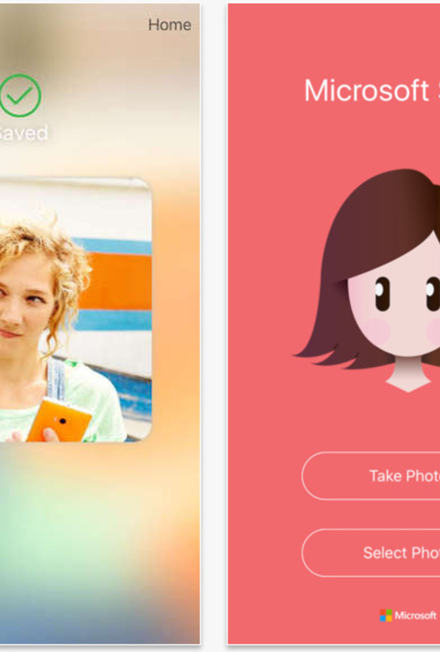 تطبيق Selfie من مايكروسوفت