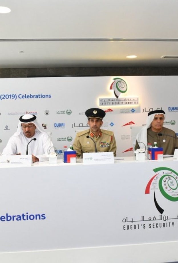 تفاصيل خطة تأمين احتفالات دبي في ليلة رأس السنة 2019