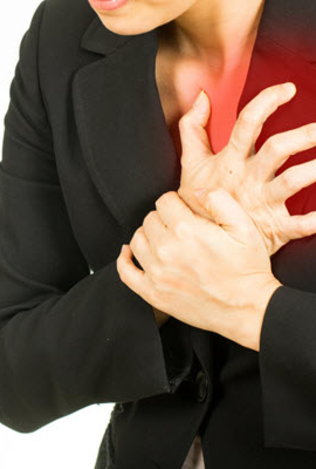 اعراض الذبحة الصدرية عند النساء