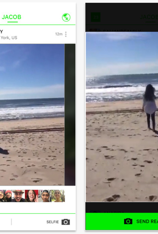 شارك نشاطك اليومي مع الآخرين في تطبيق Beme