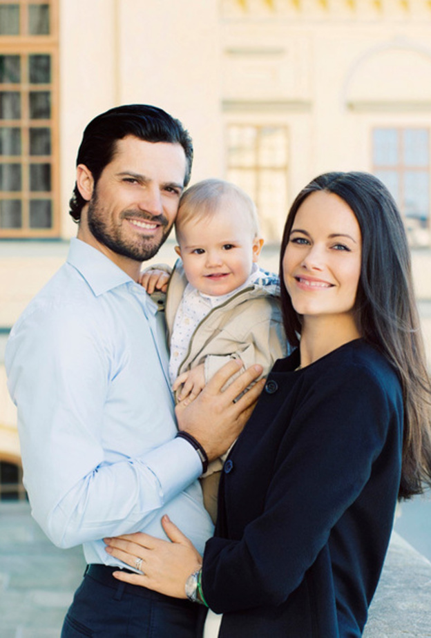 الأميرة صوفيا و الأمير كارل فيليب