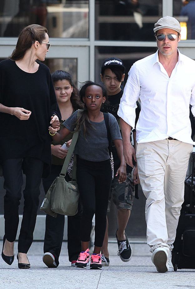 أنجلينا جولي وبراد بيت