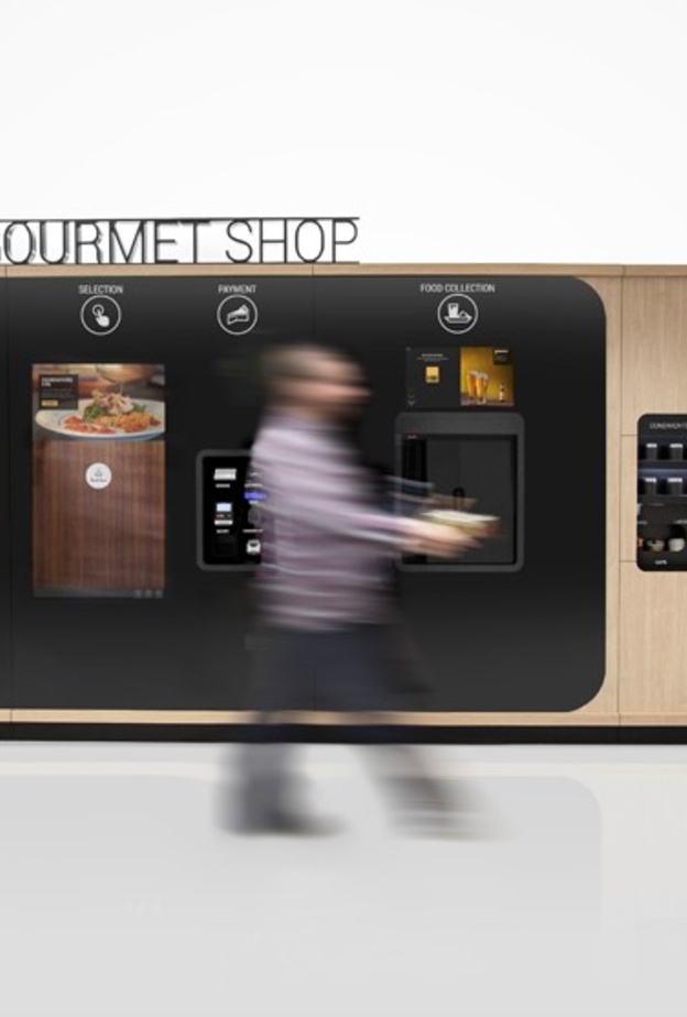 Button Gourmet .. مقهى فاخر ذاتي الخدمة!