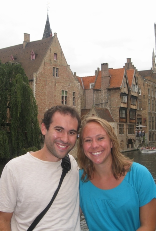 couple in Bruges