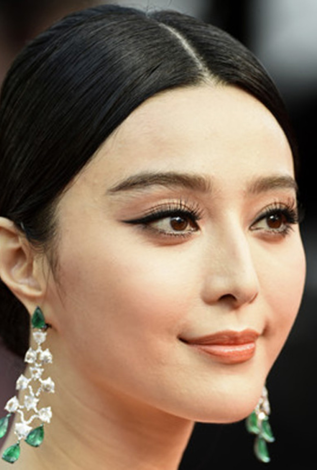 Chopard Gemstone Chandelier Earrings - Fan Bingbing