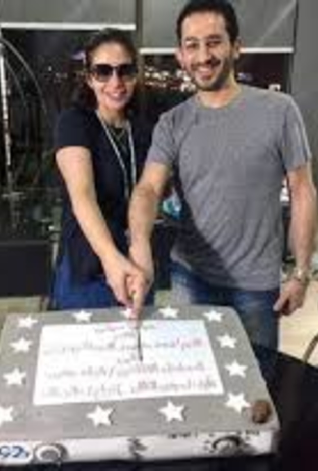 أحمد حلمي ومنى زكى