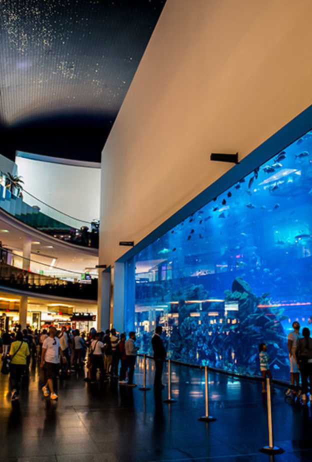 دبي أكواريوم وحديقة الحيوانات المائية