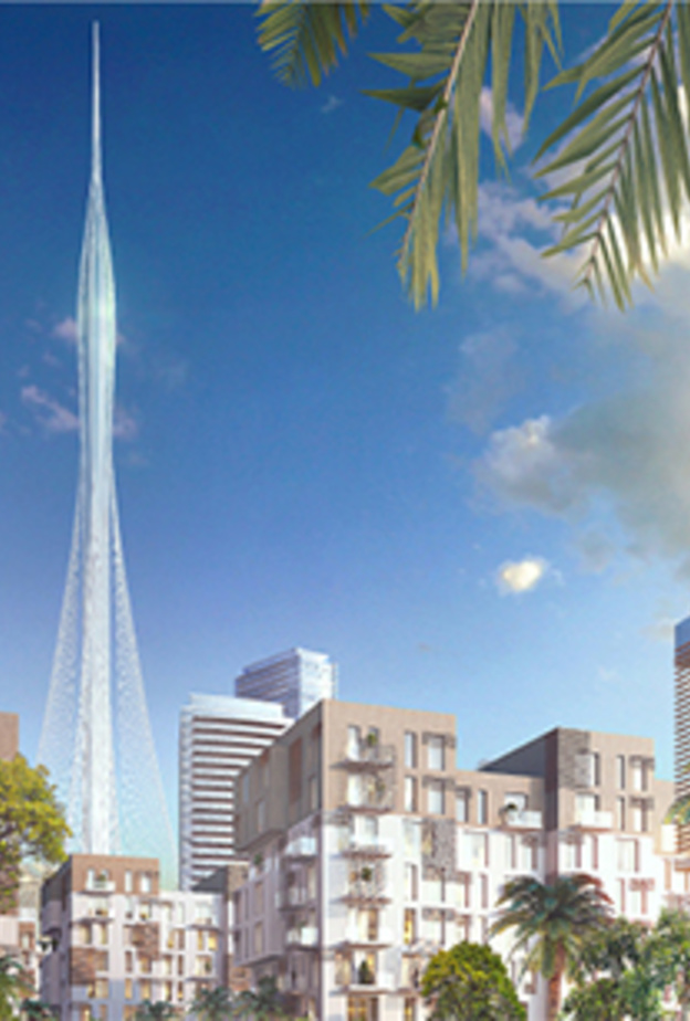 صور .. البرج في خور دبي .. تحفة عقارية استثنائية