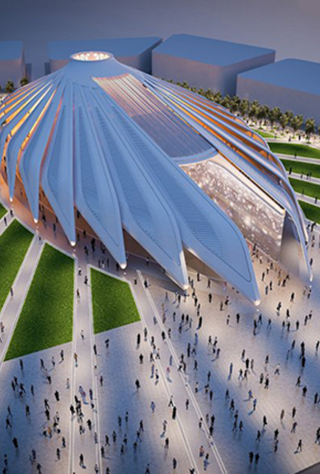 تصميم مذهل لجناح الامارات في اكسبو 2020