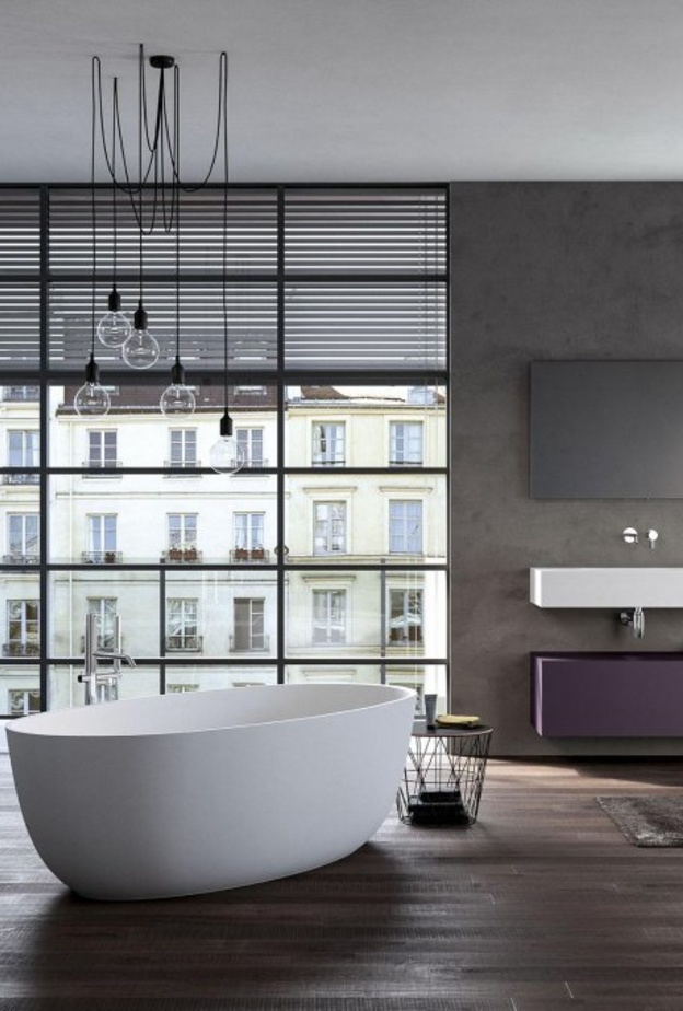 ديكور حمام عصري يتميز بالفخامة