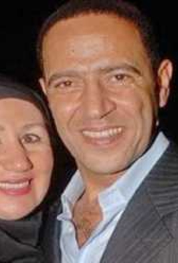 أشرف عبد الباقي وزوجته