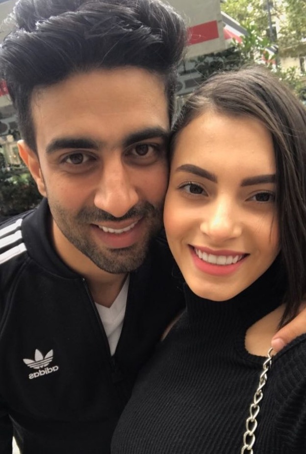 كارمن سليمان وزوجها