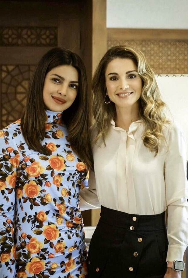 بريانكا في مخيم الزعتري