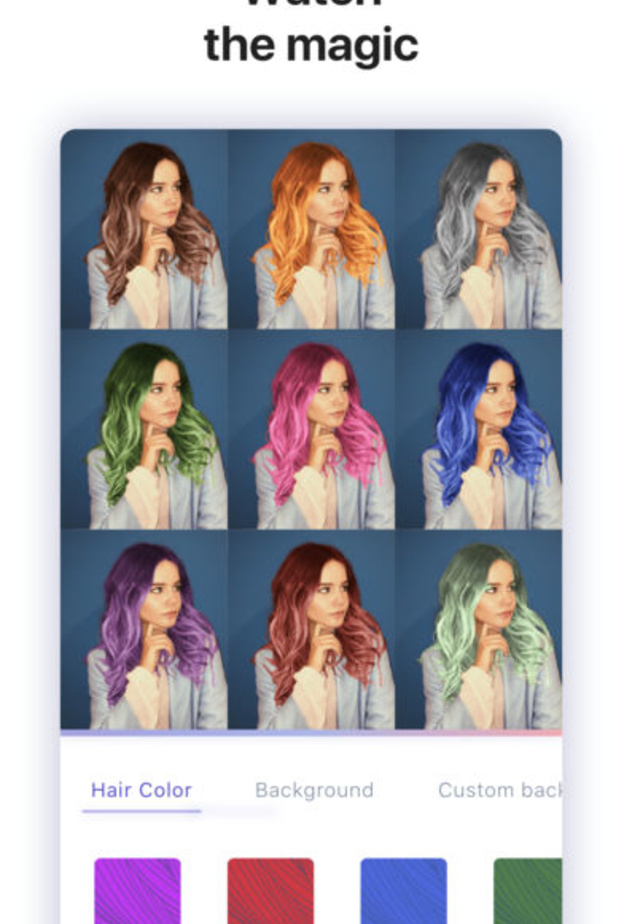 قومي بتغيير لون شعرك عبر تطبيق Teleport