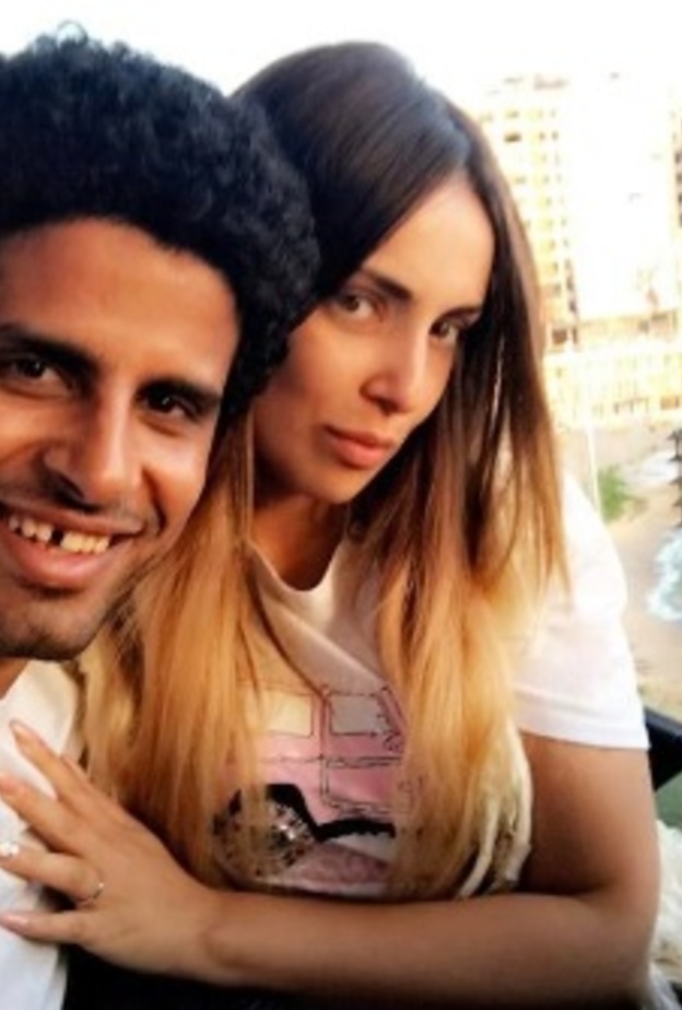 حمدي الميرغني وإسراء عبد الفتاح