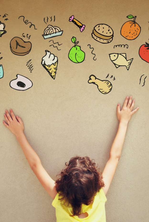 مكونات الهرم الغذائي للاطفال