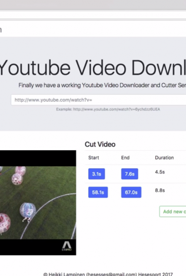موقع Hesetube يتيح إمكانية حفط مقطع معين من فيديو على يوتيوب