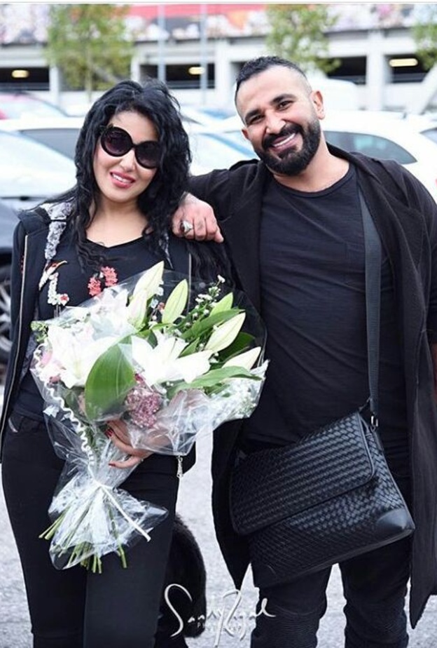 سمية الخشاب وأحمد سعد