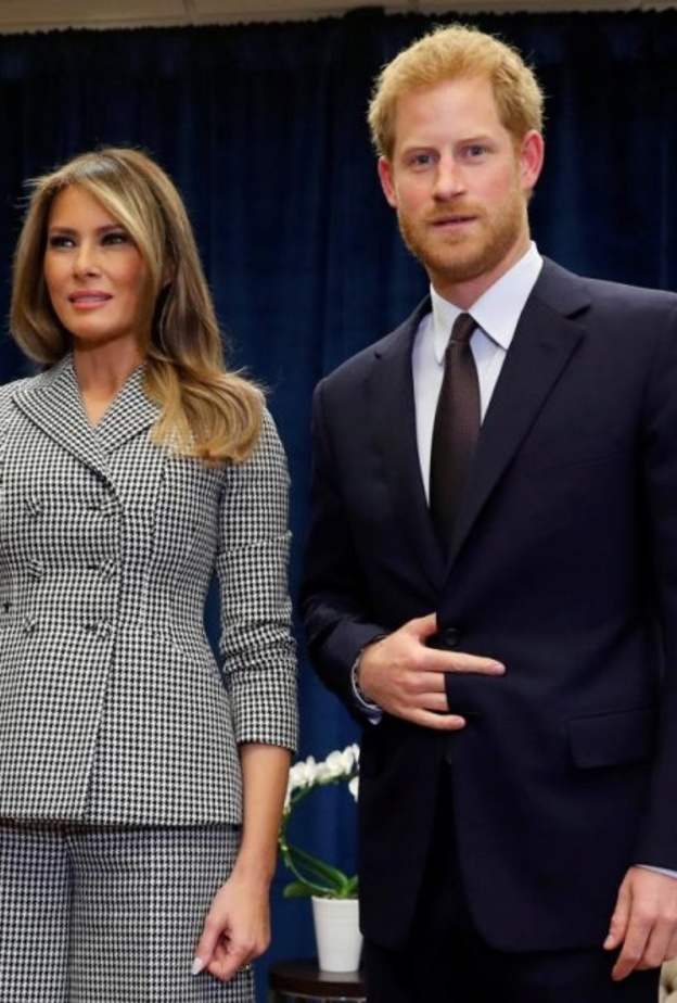 الأمير هاري يقابل ميلانيا ترامب في تورنتو