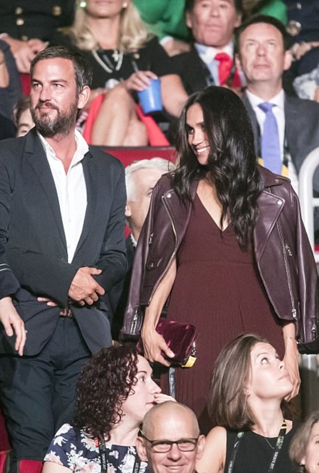 ميغان ماركل ارتدت اللون البني خلال فعاليات ألعاب إنفيكتوس في تورنتو