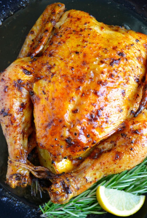 طريقة عمل دجاج بالفرن 