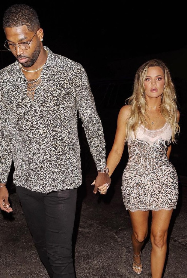 كلوي كارداشيان تنتظر مولودها الأول من حبيبها تريستان تومسون