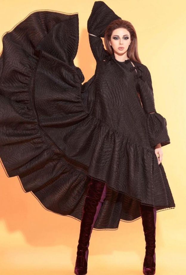 نانسي عجرم أحيت موضة قبعات البيريه.