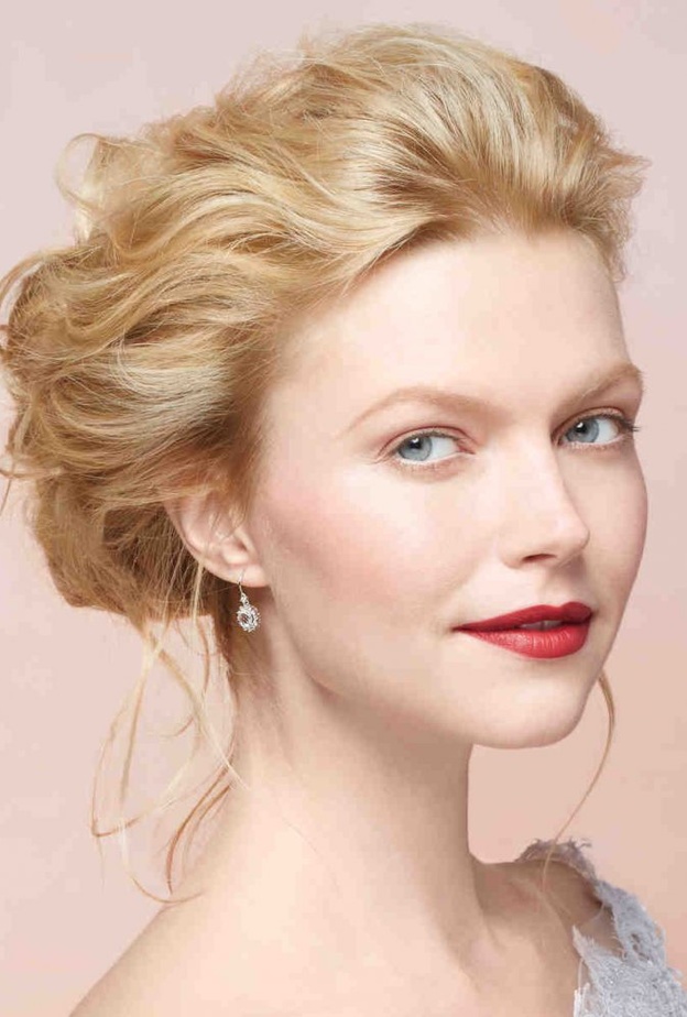 تسريحة الشعر للوجه الدائري