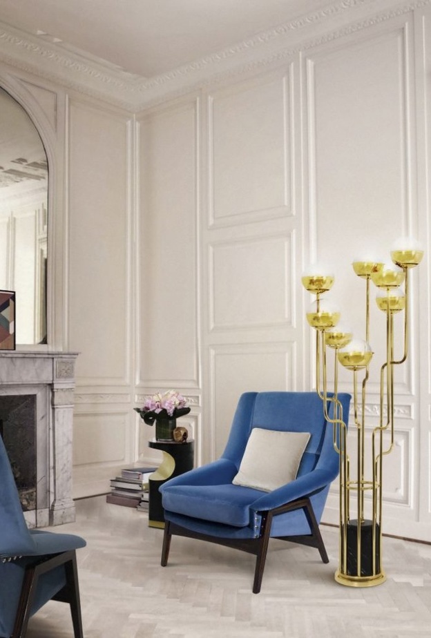 تصميم رائع لأرضية غرفة الجلوس