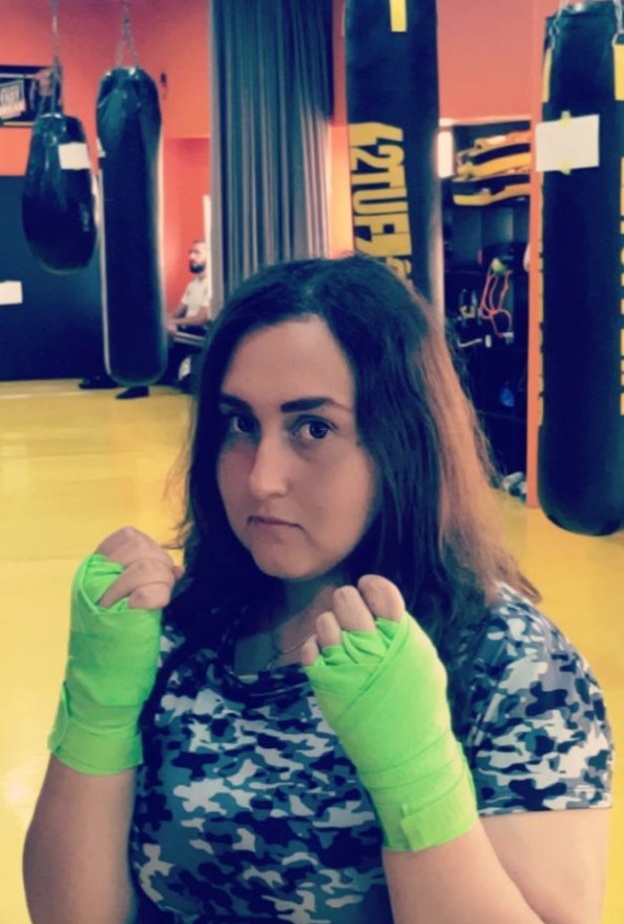 من مشاركات الملاكمة دونا الغامدي