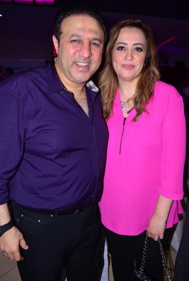 شيرين وجدي وزوجها 