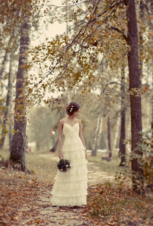 ثيم زواج باللون البني