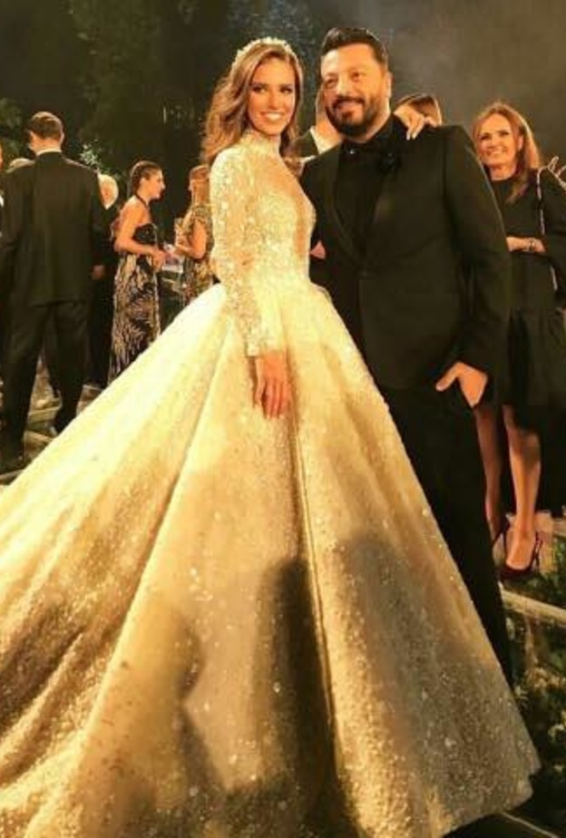 زفاف لارا اسكندر في لبنان