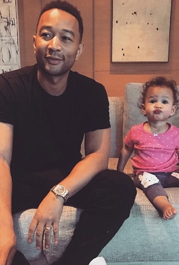 الشبه المذهل بين جون ليجند وابنته لونا