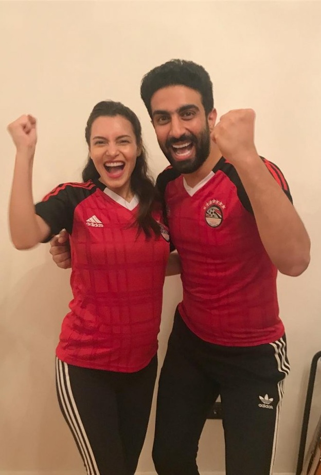 كارمن سليمان وزوجها