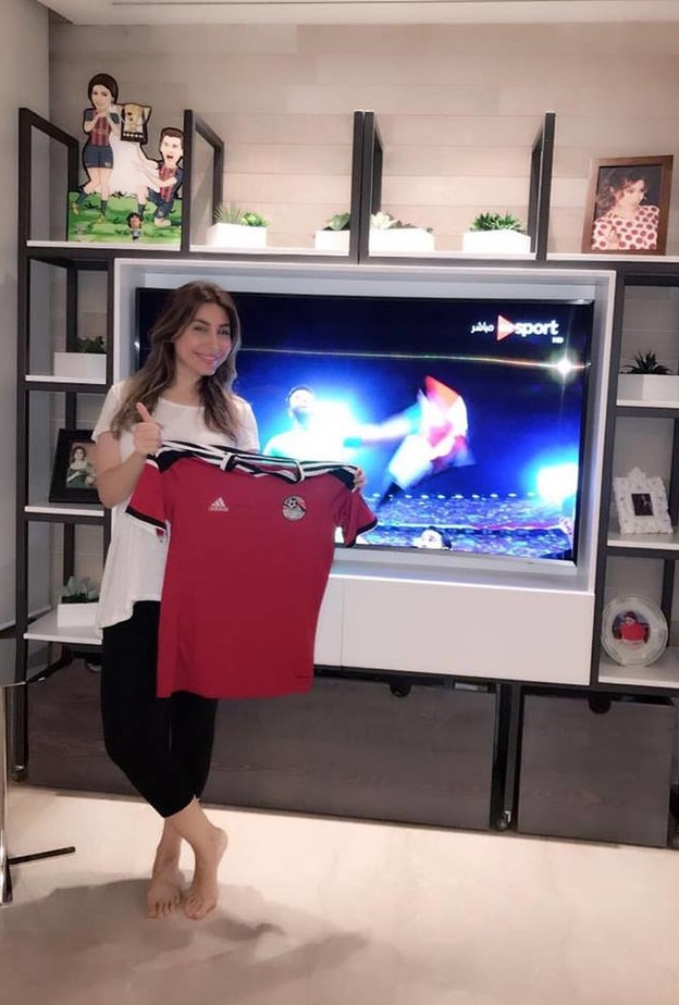 نجوم لبنان وسوريا يحتفلون بفوز مصر على الكونغو