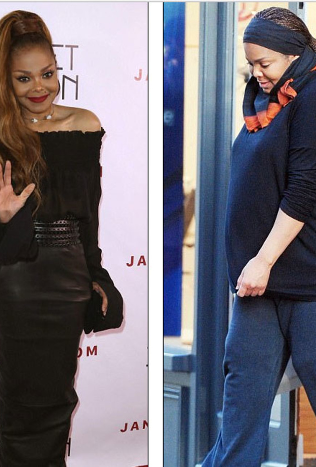 جانيت جاكسون تظهر خسارتها المذهلة للوزن