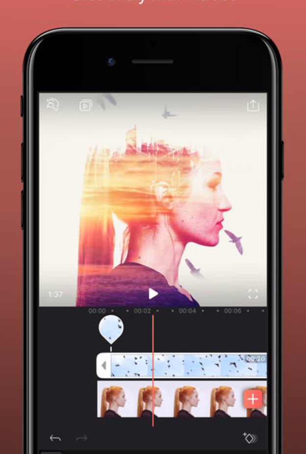 يمكنك من خلال تطبيق Enlight Videoleap إضافة الموسيقى و الصور و التأثيرات السينمائية على الفيديوهات
