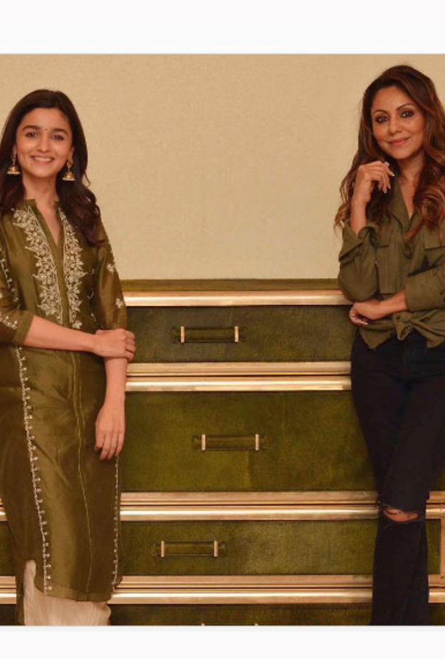 عليا بهات تزور متجر جوري خان زوجة النجم شاروخان