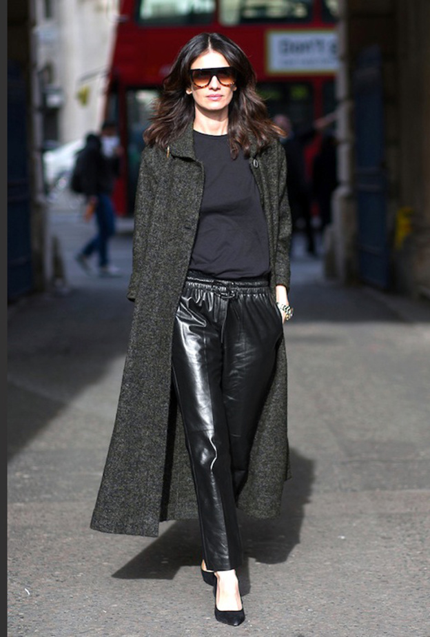 اطلالة عصرية باللون الزسود الأنيق والكلاسيكي