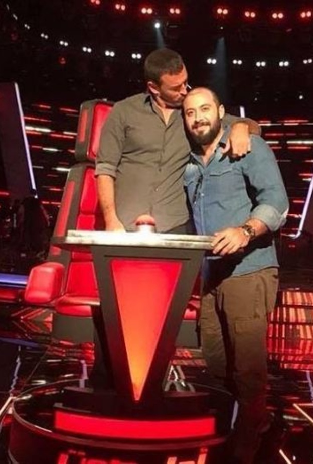 كاظم الساهر ونجله وسام