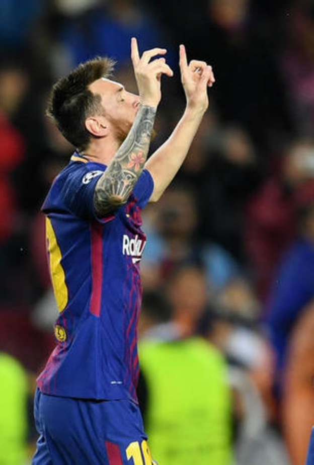 ميسي يسجل هدفه رقم 100 على الصعيد الأوروبي