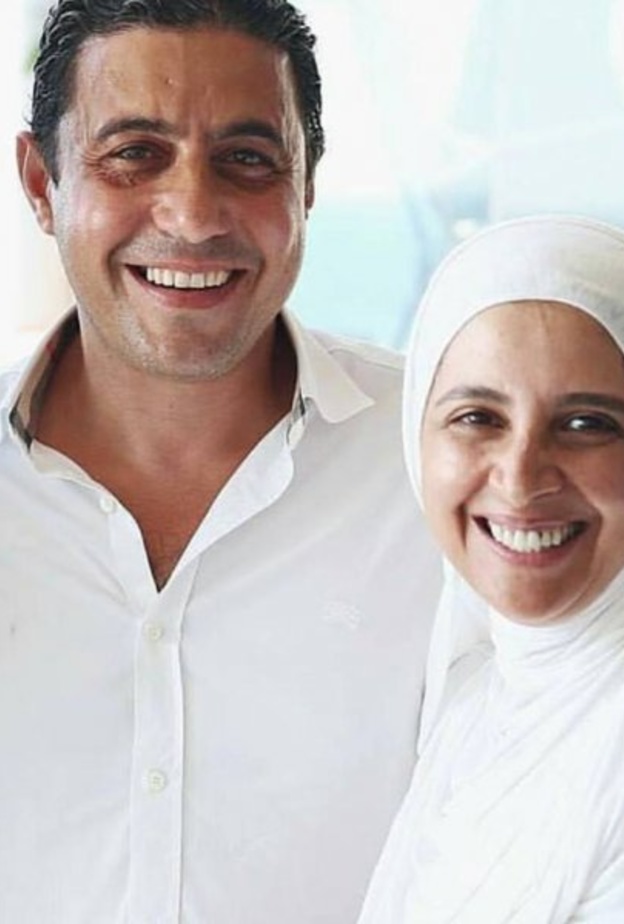حنان ترك وزوجها
