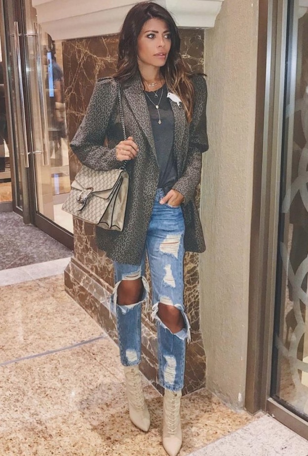 نهى بإطلالة شتوية صباحية