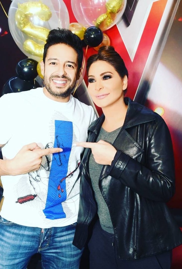 محمد حماقي وإليسا