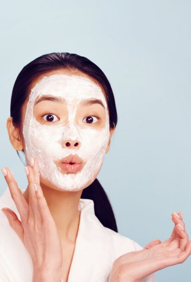 استخدام قناع الشوفان والزبادي