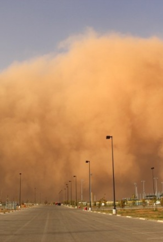 الأرصاد السعودية حذرت من الغبار على 5 مناطق بالمملكة 